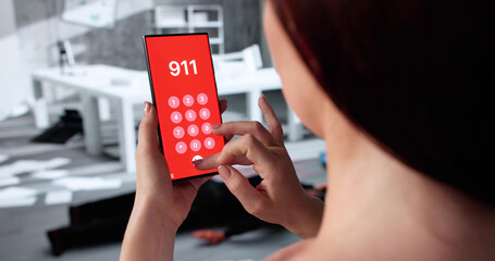 Frantic 911 Call For Help As Woman Collapses