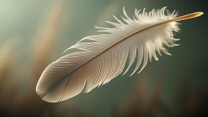 Naklejka premium close up of a feather