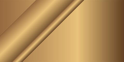 Gold metal banner, Smooth metal surface texture. Abstract metal background. vector10