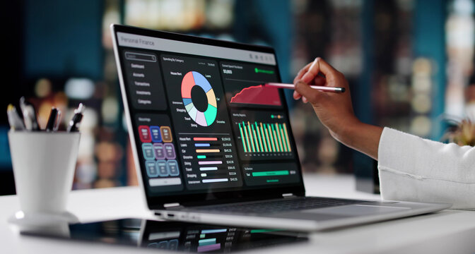 Financial Planner Using Laptop App