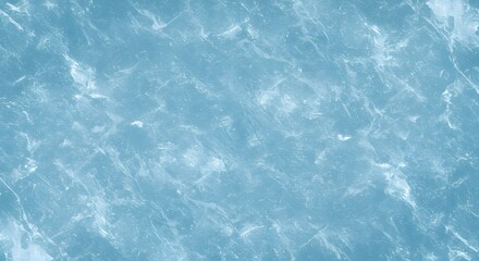 Obraz premium Seamless Ice Texture: Light Blue Frozen Water Background