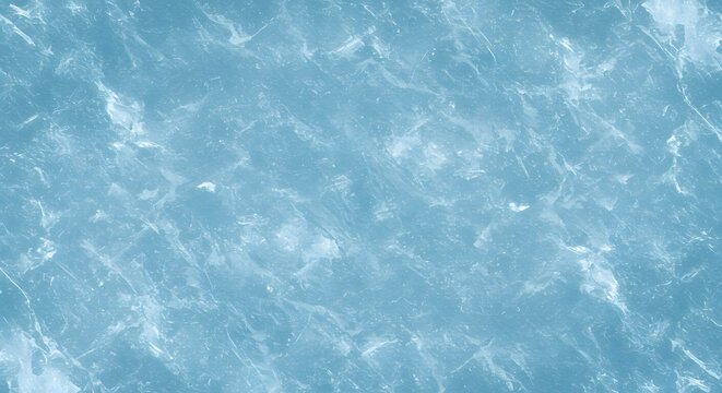 Seamless Ice Texture: Light Blue Frozen Water Background