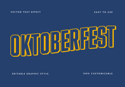 Yellow Geometric Outline Font Sport Bordered Text Effect