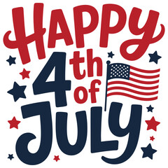 "Freedom in Colors: 4th of July Vector Artwork"

