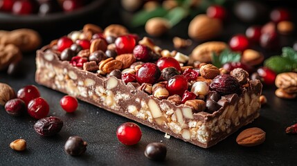 Chocolate Cranberry Nut Bar.