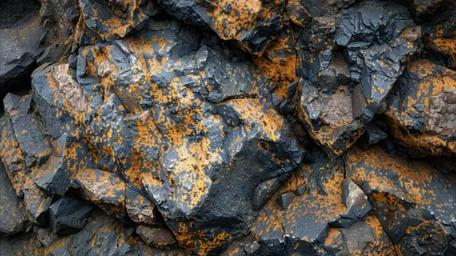 Volcanic Rock background style 4K Videos