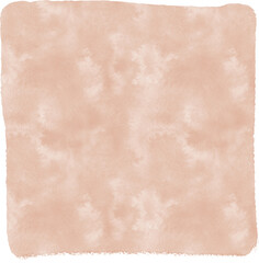 Soft Peach Watercolor Wash Texture Background.