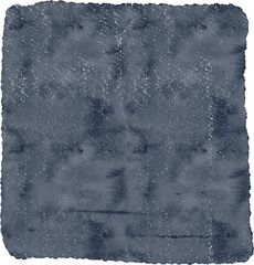 Dark Blue Watercolor Texture with Speckles Background.