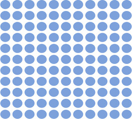 Gradient Polka Dot Pattern in Blue Tones - Playful Abstract Dotted Background
