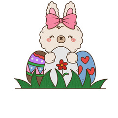 Easter Egg Hand Drawn Illustration