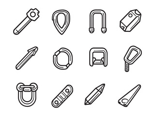 Magnetic Pin Minimalist Design 