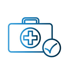 Fototapeta premium First Aid icon design template