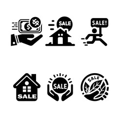 sales icon set