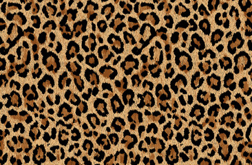Seamless Leopard Print Pattern Vector Design for Fashion & Textiles