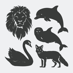 set of animals