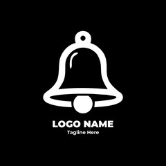Bell design icon logo bell vector bell symbol bell clean minimal bell for user interface corporate branding modern startup app template notification design graphic concept