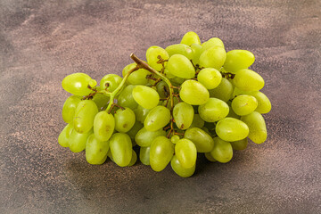 Green juicy sweet ripe Grape bunch