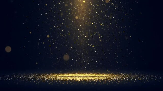 Pentecost celebration. Blue background with glowing light