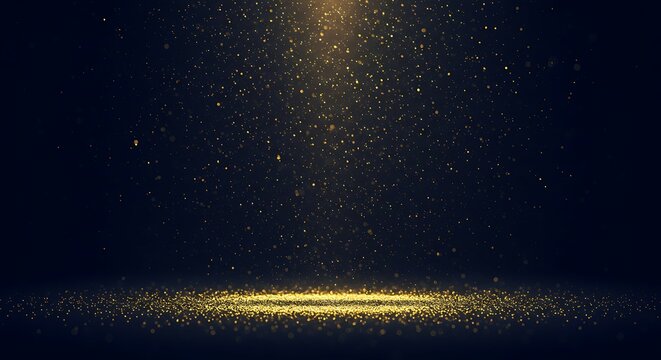 Pentecost celebration. Blue background with glowing light