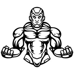 vector illustration of a man