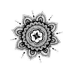 abstract floral ornament