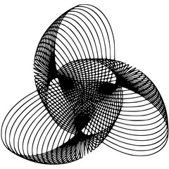 black and white spiral