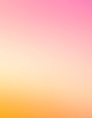 Fototapeta premium Soft pastel gradient background blending pink, orange, and yellow hues for a calm, modern, and minimalistic effect