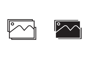 galery image symbol icon vector