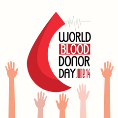 World Blood Donor Day poster