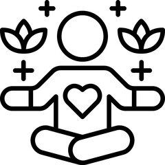 Obraz premium Calm Icon