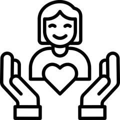 Self Acceptance Icon