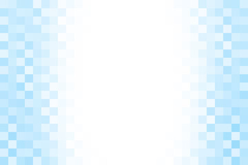 水色のモザイク 正方形の模様