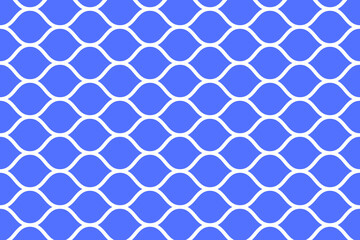 Fototapeta premium seamless pattern with blue hexagon with white line
