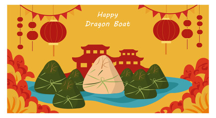 Happy Dragon Boat Festival Illustrations-02