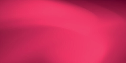 Abstract bright and dark gradient pink banner background. Horizontal blur scene. Landscape template for text. Vector illustration eps10