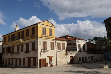 Street in the city center of Vlora, Albania