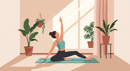 Peaceful Home Yoga Find Your Inner Calm with Simple Stretches