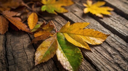 autumn leaf motive background