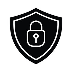 Authentication Shield Icon Vector Illustration