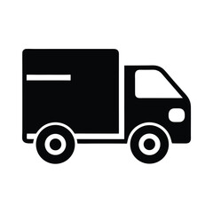 Delivery Truck Icon Vector Illustration