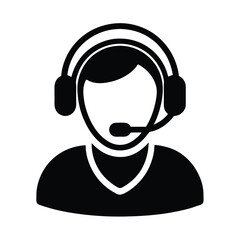 Live Support Icon Vector Illustration