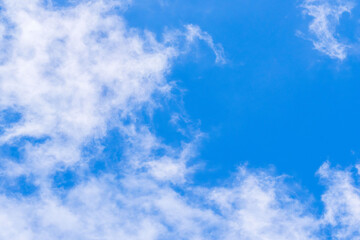 雨上がりの澄んだ青空と白い雲67