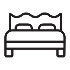 bed line icon