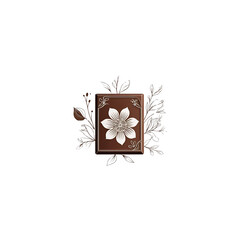 flower and chocolate logo