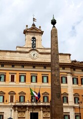The Obelisk of Marcus Aurelius in Rome, Italy