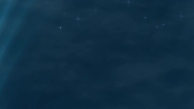 Dark blue night sky with a few stars, suitable for backgrounds, astronomy concepts, night themes, spacerelated designs, and serene visuals.
