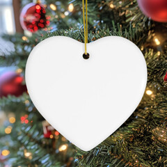 Heart Ornament Mockup