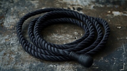 A rope for tricep exercises.
