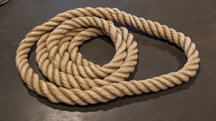 A rope for tricep exercises.
