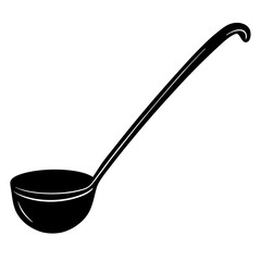 spoon on white background